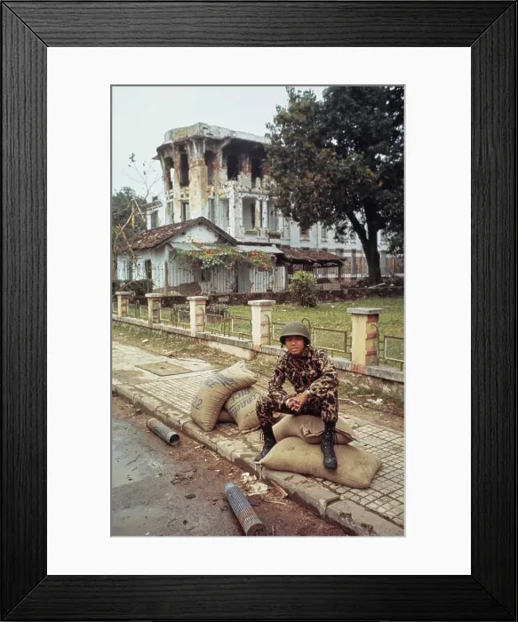 Framed Print : Hue, Vietnam War Framed Print : Hue, Vietnam War