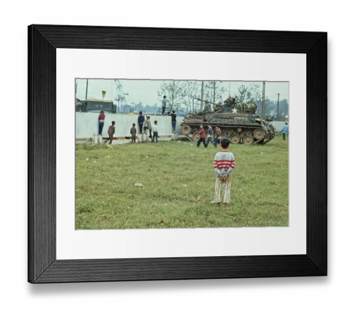 Framed Print : Hue Refugees Framed Print : Hue Refugees