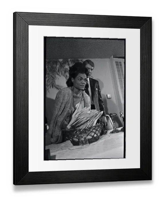 Framed Print : Eartha Kitt Giving Conference Framed Print : Eartha Kitt Giving Conference
