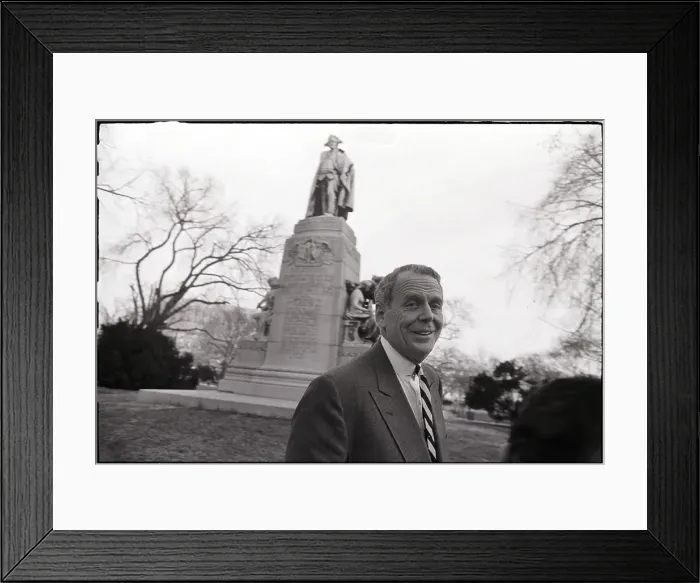 Framed Print : Clark Clifford At White House Smiling Framed Print : Clark Clifford At White House Smiling