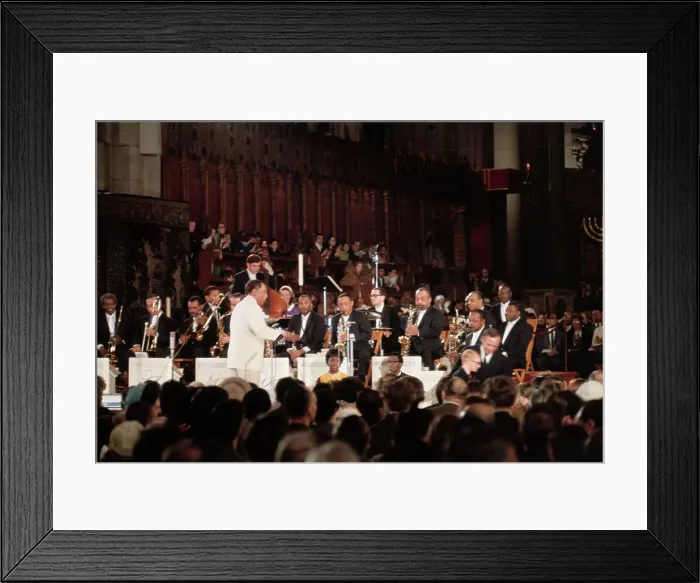 Framed Print : Duke Ellington and His Group Framed Print : Duke Ellington and His Group