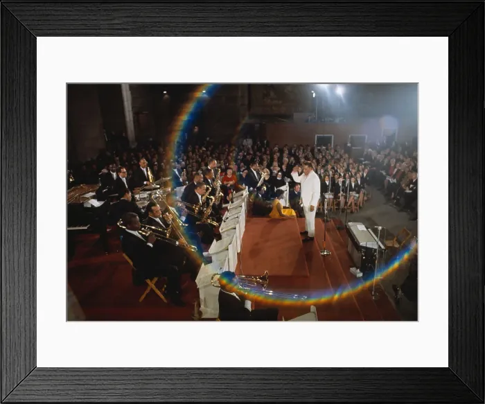 Framed Print : Duke Ellington and His Group Framed Print : Duke Ellington and His Group