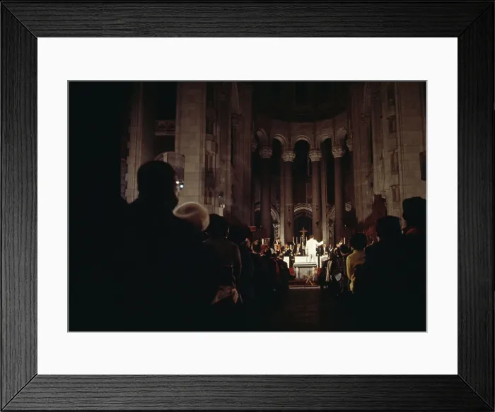 Framed Print : Duke Ellington At Cathedral Of St John The Divine Framed Print : Duke Ellington At Cathedral Of St John The Divine