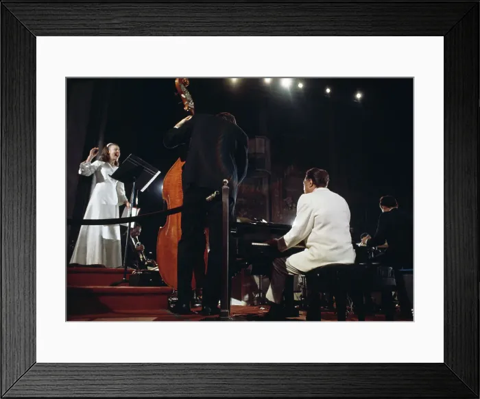 Framed Print : Alice Babs And Duke Ellington Framed Print : Alice Babs And Duke Ellington