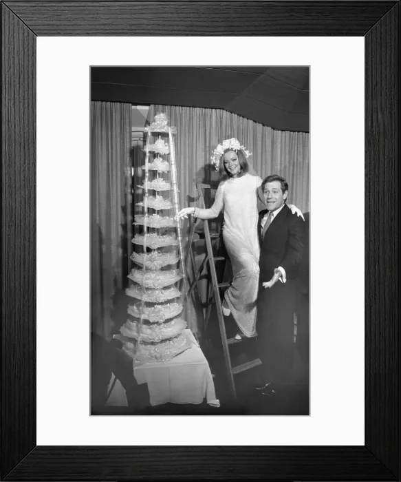 Framed Print : Virna Lisi is a Ladder Climber Framed Print : Virna Lisi is a Ladder Climber