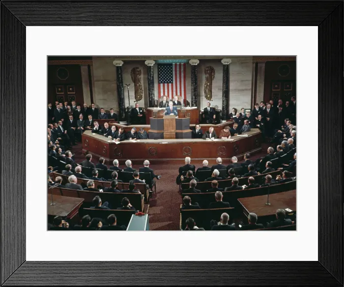 Framed Print : Lyndon Johnson Framed Print : Lyndon Johnson