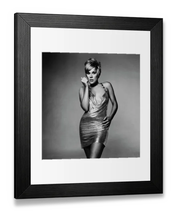Framed Print : Actress Tammy Grimes Posing in Dress Framed Print : Actress Tammy Grimes Posing in Dress