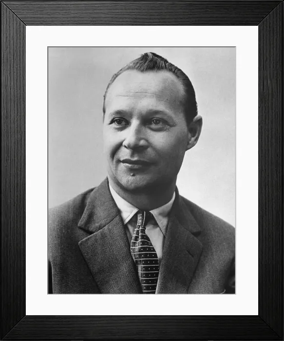 Framed Print : Portrait of Alexander Dubcek Framed Print : Portrait of Alexander Dubcek
