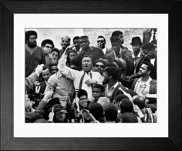 Framed Print : Adam Clayton Powell At UCLA Framed Print : Adam Clayton Powell At UCLA