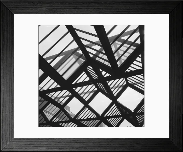 Framed Print : Interior of Ford Foundation Building Framed Print : Interior of Ford Foundation Building