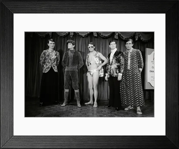 Framed Print : Emancipated Fashions Being Modelled Framed Print : Emancipated Fashions Being Modelled