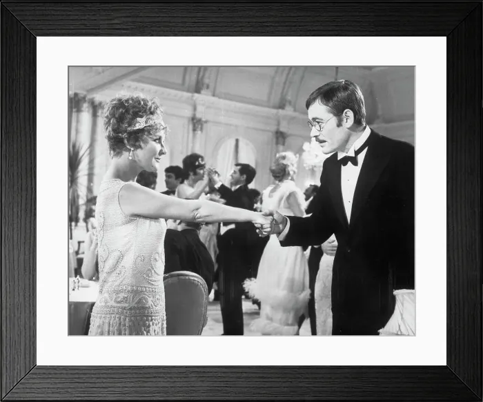 Framed Print : Petula Clark Greets Peter O'Toole Framed Print : Petula Clark Greets Peter O'Toole