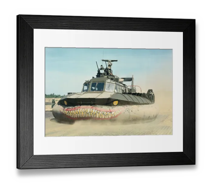 Framed Print : Front View of the Navy PACV Vehicle Framed Print : Front View of the Navy PACV Vehicle