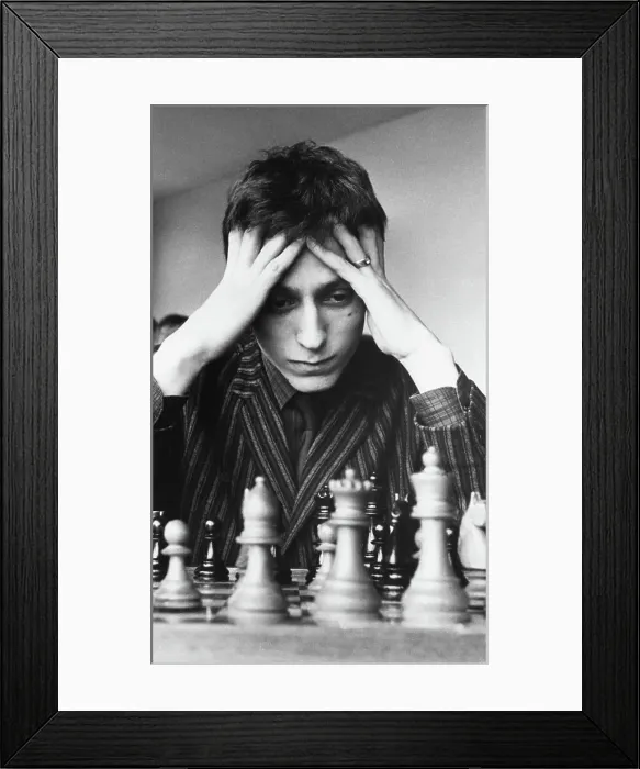 Framed Print : Michael Basman at the Opening Game of the 43rd Annual International Chess Competition Framed Print : Michael Basman at the Opening Game of the 43rd Annual International Chess Competition