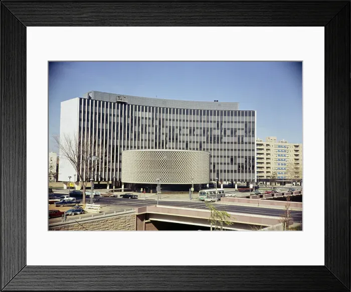 Framed Print : World Health Organization's American HQ Framed Print : World Health Organization's American HQ