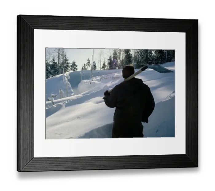 Framed Print : Snow-Covered Olympic Luge Track Framed Print : Snow-Covered Olympic Luge Track