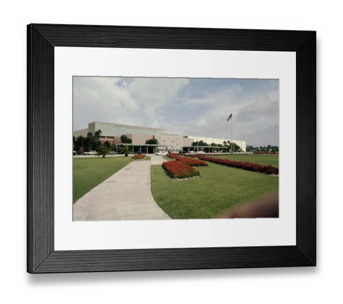 Framed Print : Miami Beach Convention Hall Framed Print : Miami Beach Convention Hall