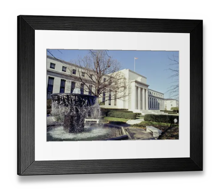 Framed Print : Federal Reserve Building