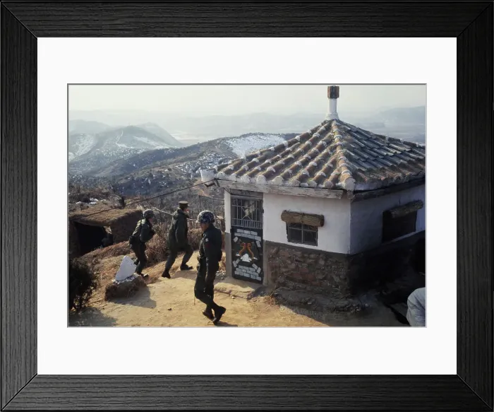Framed Print : ROK Outpost Near DMZ Framed Print : ROK Outpost Near DMZ