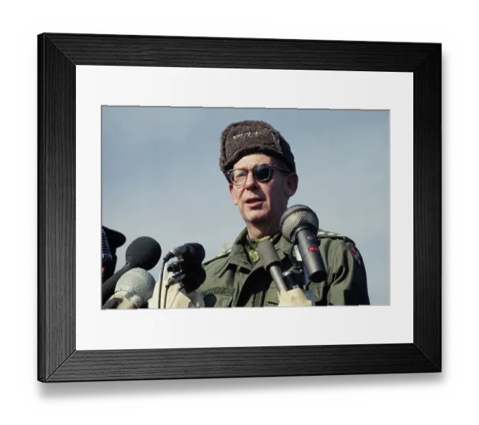 Framed Print : General Charles H Bonesteel III Framed Print : General Charles H Bonesteel III