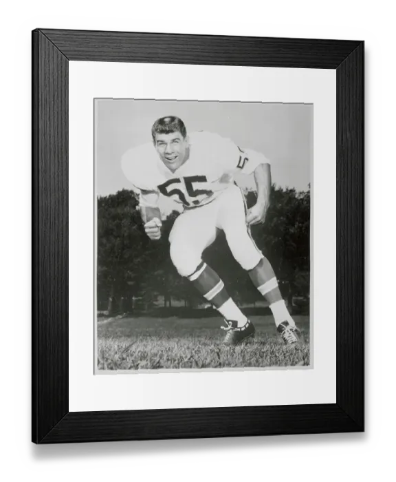Framed Print : Kansas City Chiefs Linebacker EJ Holub Framed Print : Kansas City Chiefs Linebacker EJ Holub