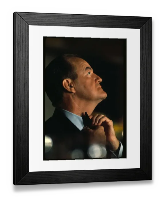 Framed Print : Hubert H. Humphrey Adjusting His Tie Framed Print : Hubert H. Humphrey Adjusting His Tie