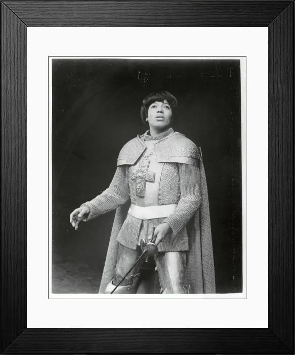 Framed Print : Diana Sands Performing in Costume Framed Print : Diana Sands Performing in Costume