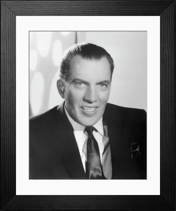 Framed Print : Portrait of Columnist Ed Sullivan Framed Print : Portrait of Columnist Ed Sullivan