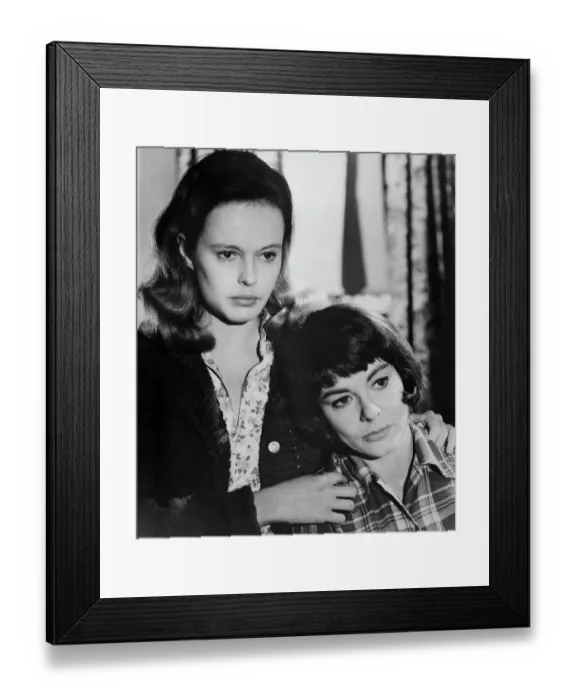 Framed Print : Sandy Dennis Comforting Anne Heywood Framed Print : Sandy Dennis Comforting Anne Heywood