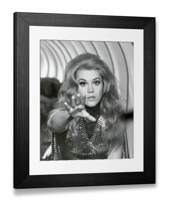 Framed Print : Jane Fonda as Barbarella Framed Print : Jane Fonda as Barbarella
