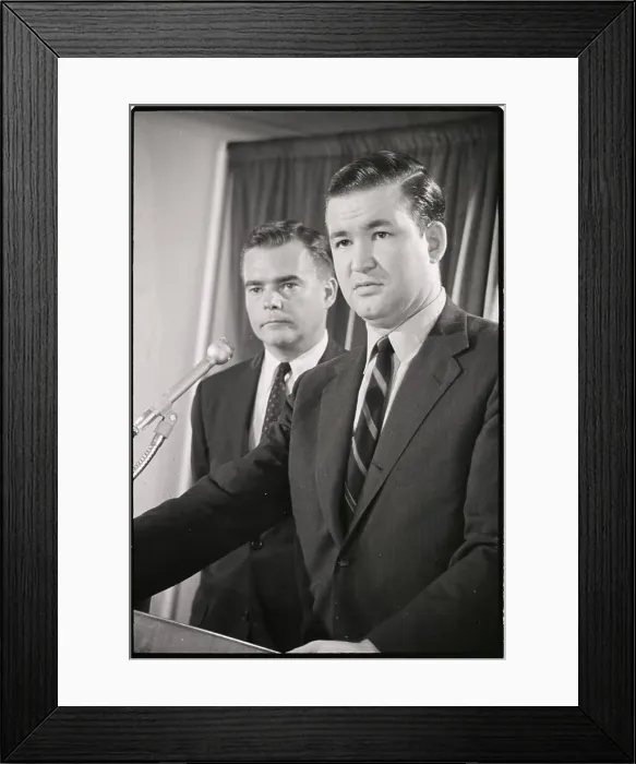 Framed Print : Pat Buchanan, Special Assistant to Nixon Framed Print : Pat Buchanan, Special Assistant to Nixon