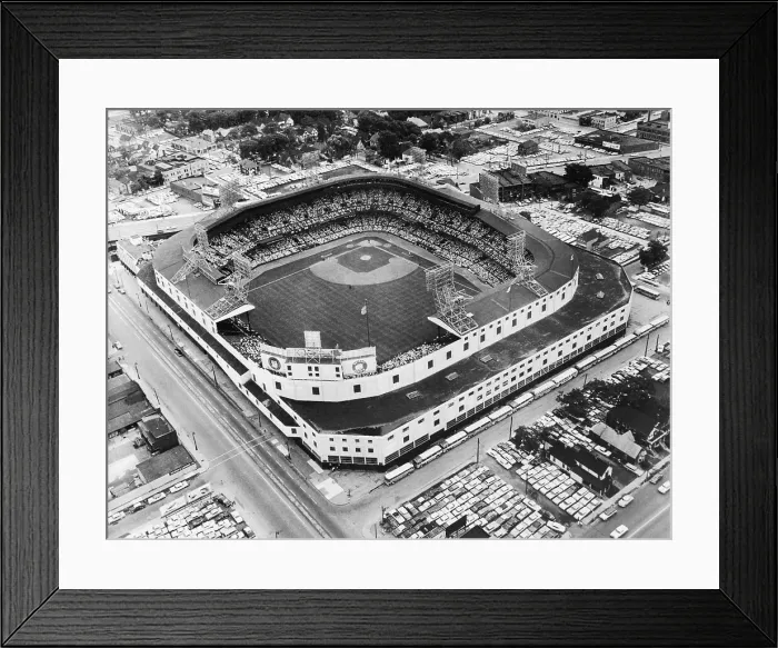 Framed Print : View of Tiger Stadium Framed Print : View of Tiger Stadium