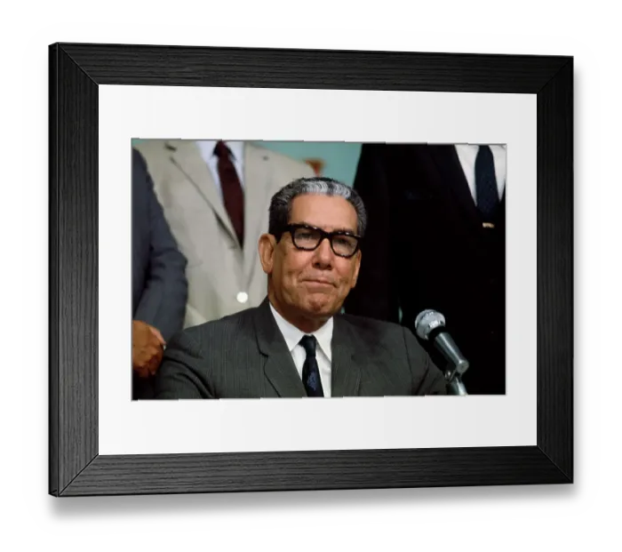Framed Print : Panamanian Presidential Candidate Arnulfo Arias Madrid Framed Print : Panamanian Presidential Candidate Arnulfo Arias Madrid