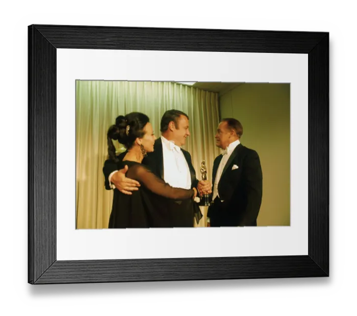 Framed Print : Rod Steiger and Wife at Academy Awards With Actor Bob Hope Framed Print : Rod Steiger and Wife at Academy Awards With Actor Bob Hope