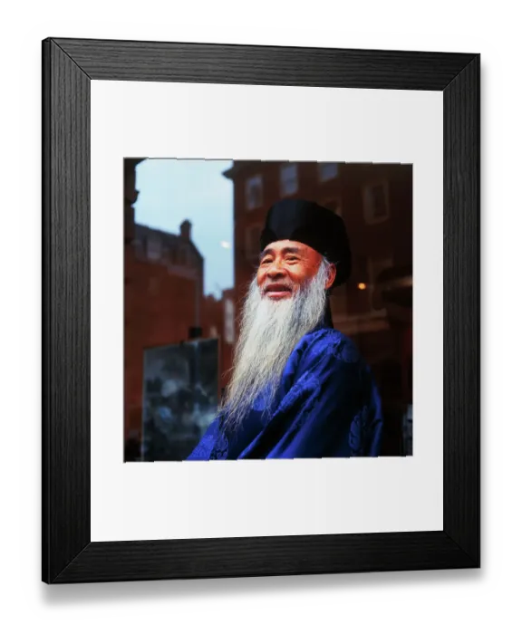 Framed Print : Portrait of Chinese Painter Cheng Ta-Chen Framed Print : Portrait of Chinese Painter Cheng Ta-Chen
