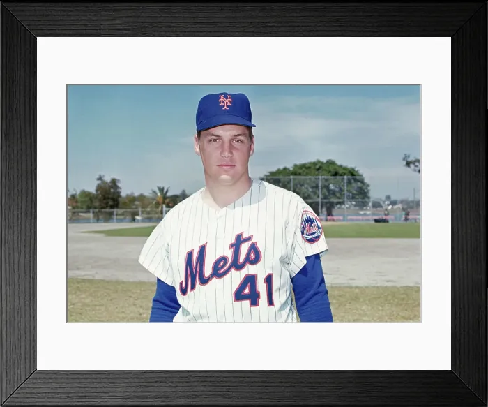 Framed Print : Tom Seaver in Uniform at New York Mets Spring Training Camp Framed Print : Tom Seaver in Uniform at New York Mets Spring Training Camp