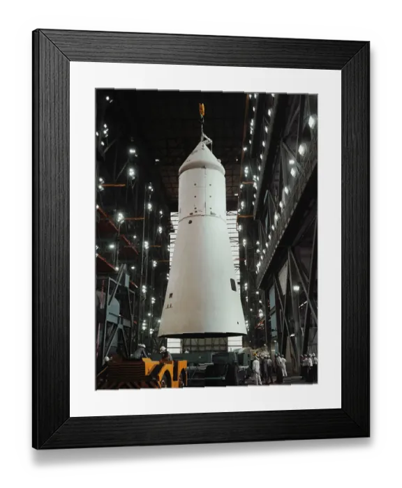 Framed Print : Closeup of a Command Module