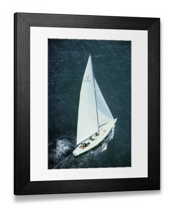 Framed Print : Intrepid, America's Cup Defender Framed Print : Intrepid, America's Cup Defender