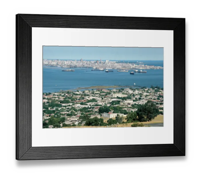 Framed Print : Skyline of Montevideo Framed Print : Skyline of Montevideo