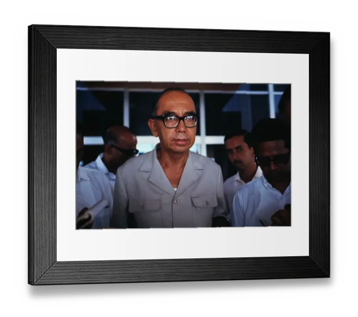 Framed Print : Prime Minister Abdul Razak Framed Print : Prime Minister Abdul Razak