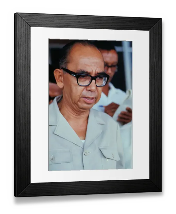 Framed Print : Portrait of Abdul Razak