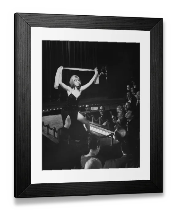 Framed Print : Britt Ekland in The Night They Raided Minsky's Framed Print : Britt Ekland in The Night They Raided Minsky's