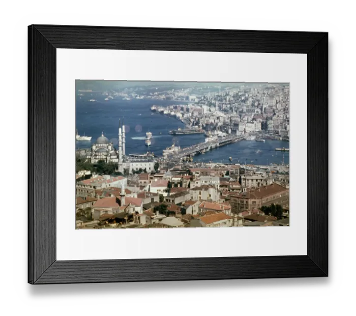 Framed Print : Galata Bridge Framed Print : Galata Bridge