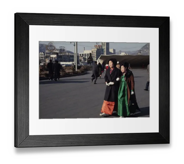 Framed Print : Korean Women Framed Print : Korean Women
