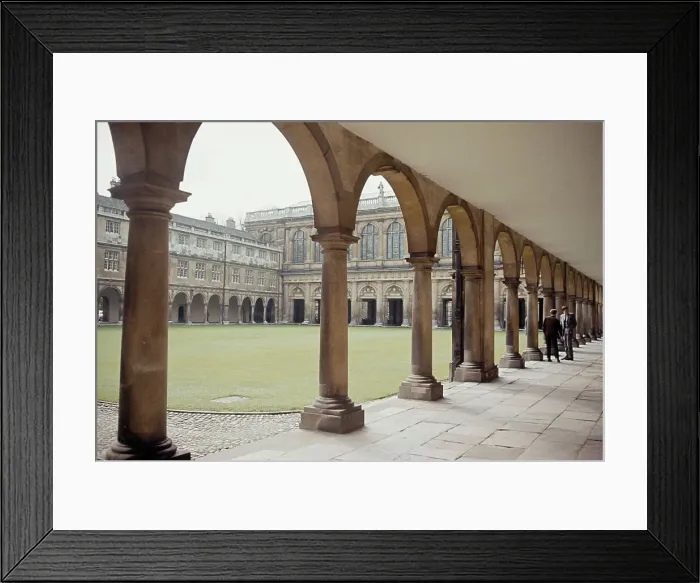 Framed Print : Cloisters At Trinity College Framed Print : Cloisters At Trinity College