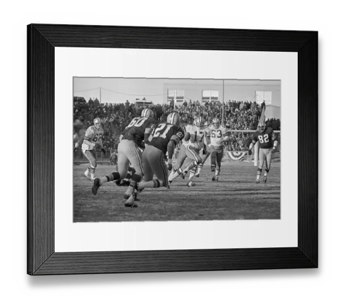 Framed Print : Don Meredith Fumbling with the Ball