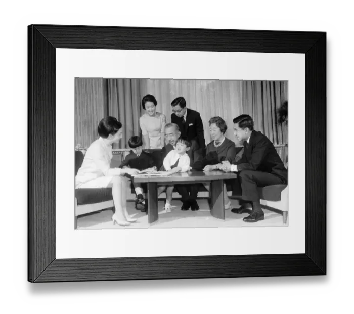 Framed Print : Japanese Royal Family Framed Print : Japanese Royal Family