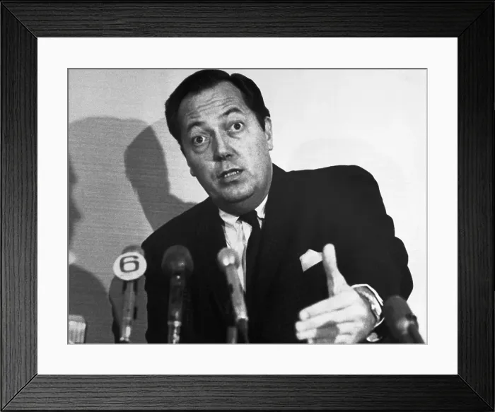 Framed Print : District Attorney Jim Garrison Framed Print : District Attorney Jim Garrison