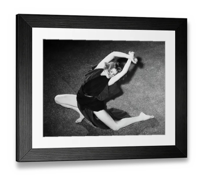 Framed Print : Vanessa Redgrave Dancing for Film Framed Print : Vanessa Redgrave Dancing for Film