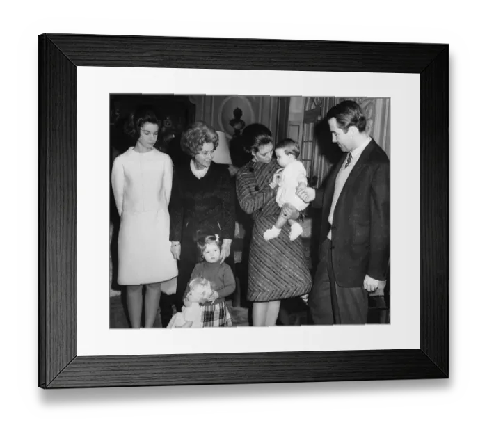 Framed Print : Greek Royal Family